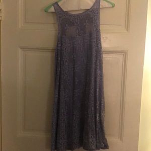 Lavender lace dress
